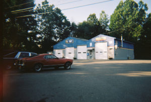 A photo of a mechanic's building